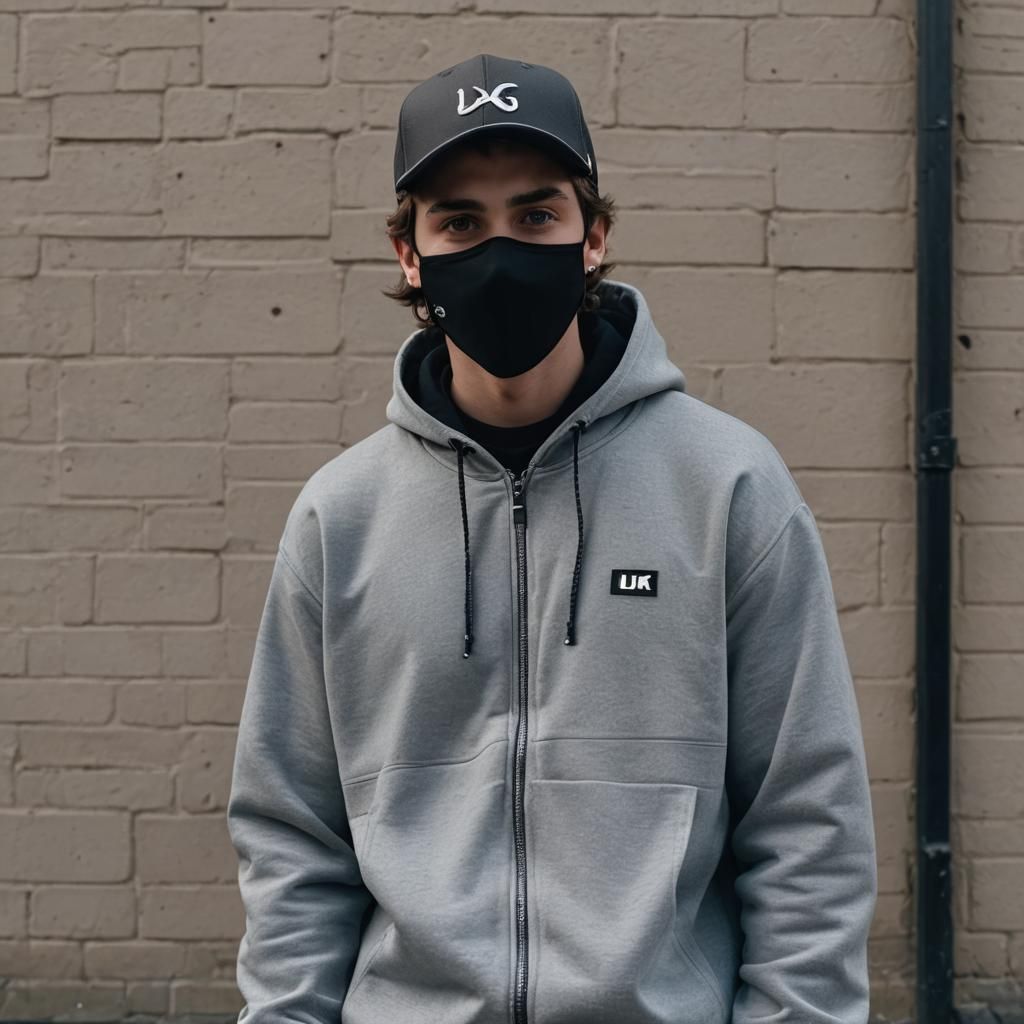 Hyperrealistic Portrait of UK Male in Urban Style