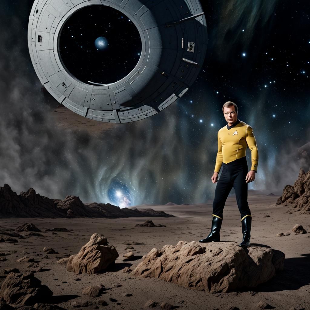 Captain Kirk Portrait