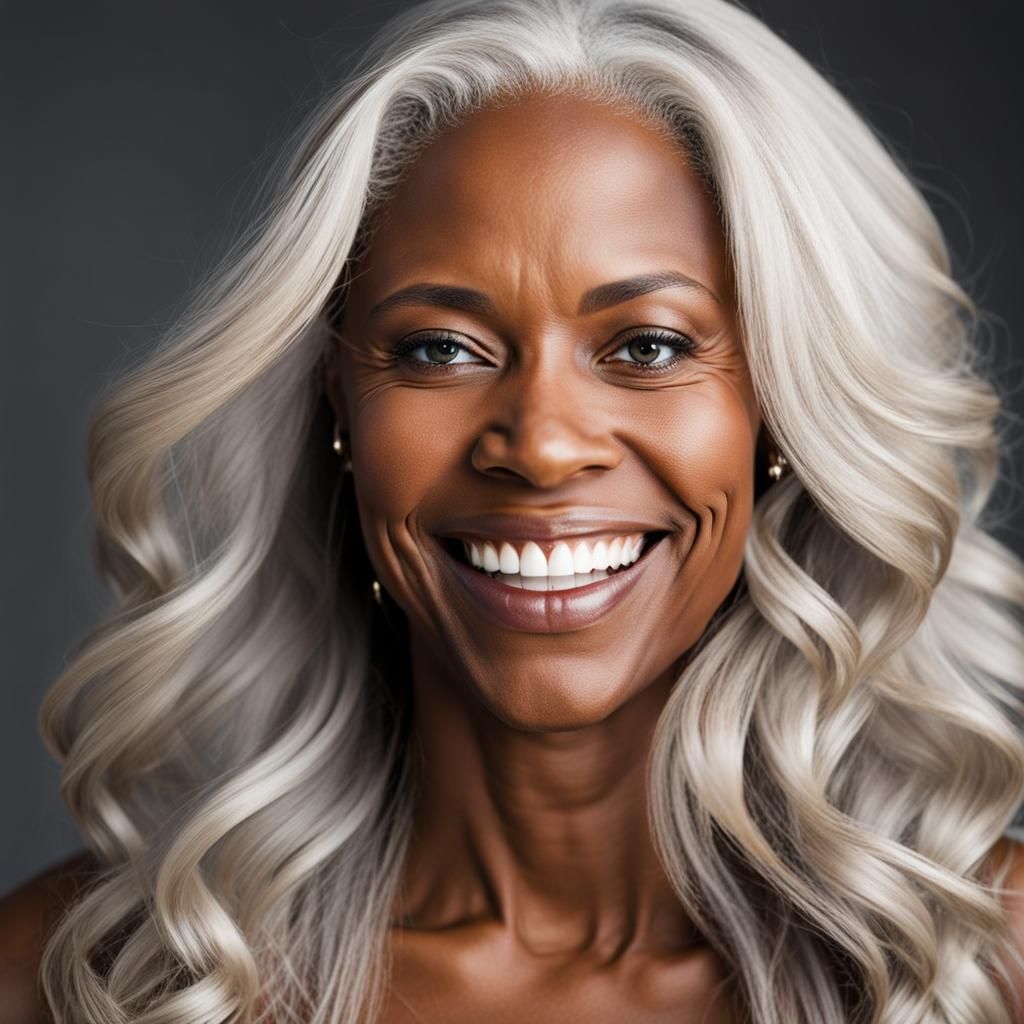 Radiant Portrait of an African American Woman