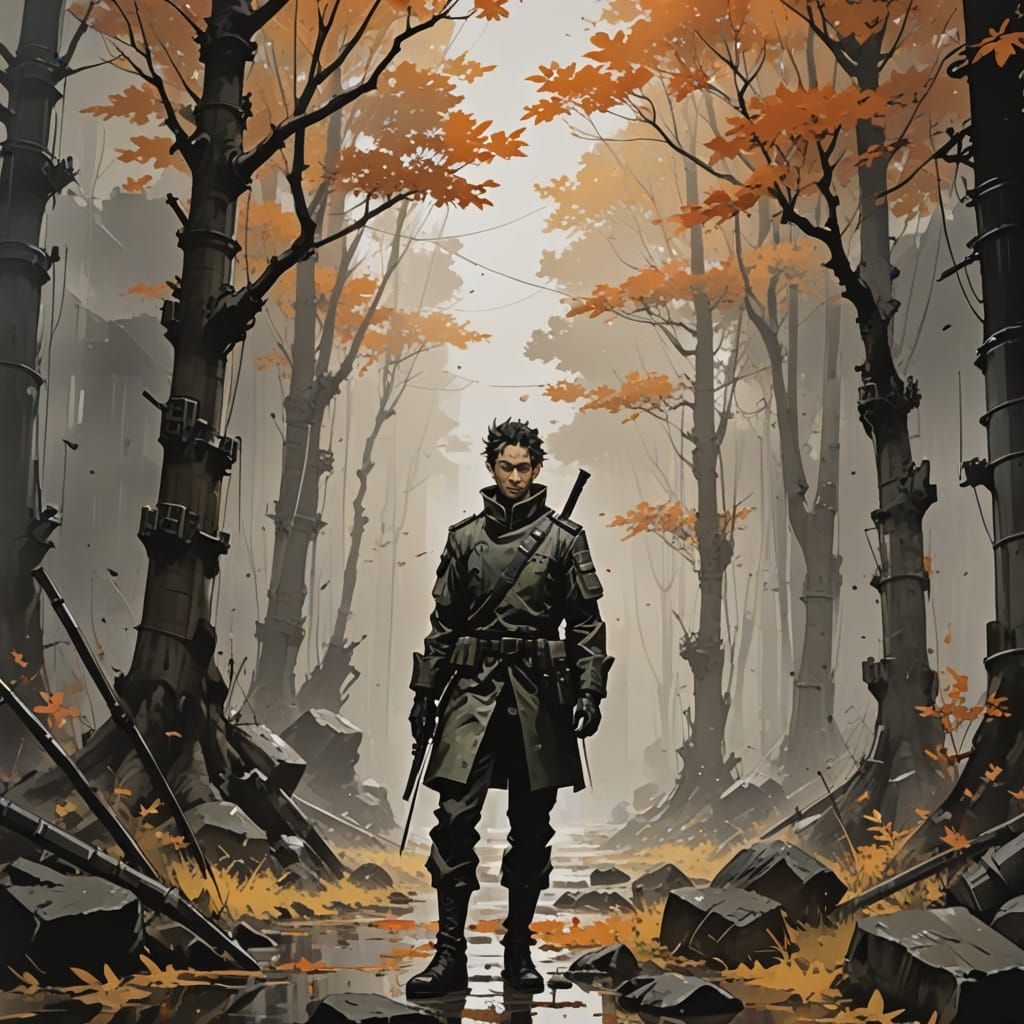 Sci-Fi Graphic Novel Cover Art