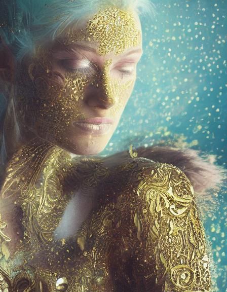 Bioluminescent Amoeba Splitting: Holographic Glittercore Fan...