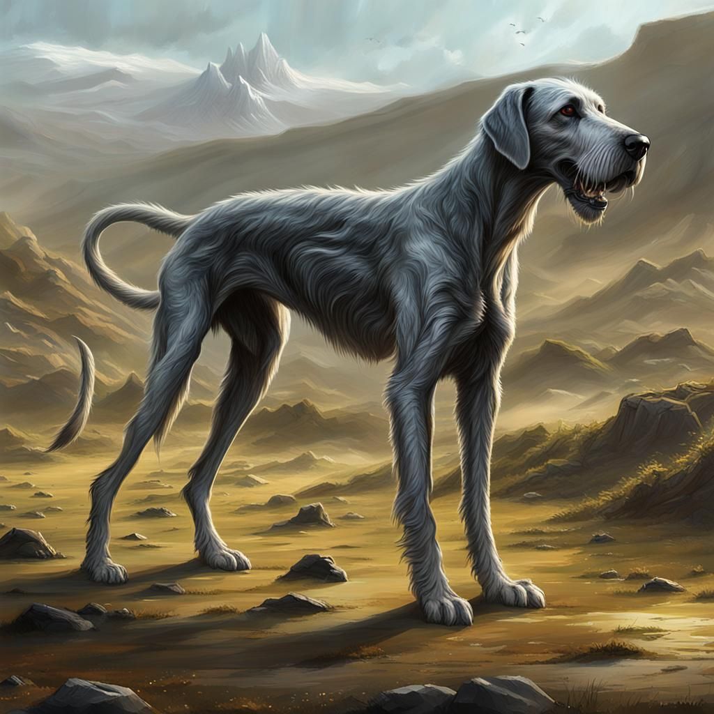 Exoplanet Concept Art: Canine Alien Lifeforms