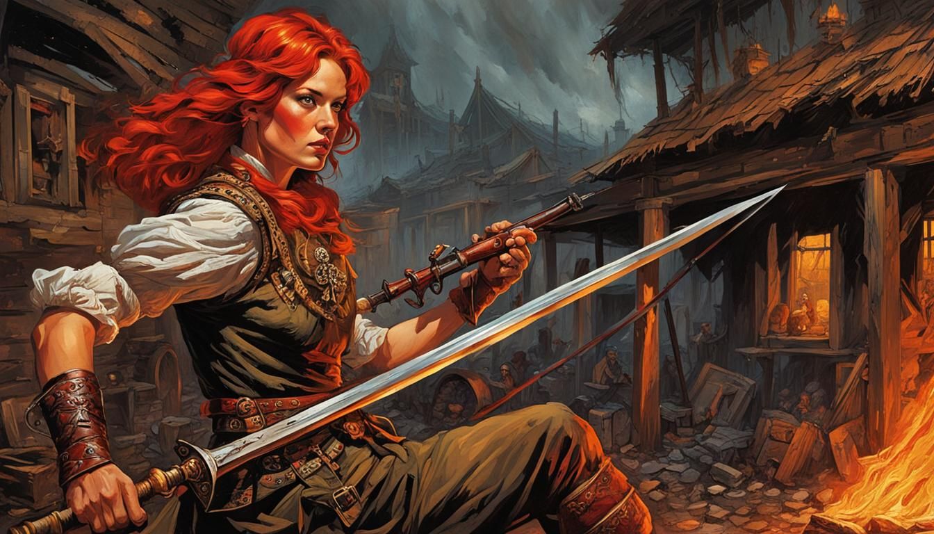 RED SONYA of ROGATINO, Robert E. Howard's Polish-Ukranian Freedom Fighter in 1920's High Adventure. Tonight's Episode In...
