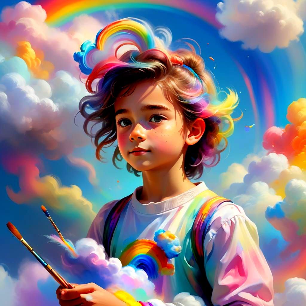 Painting Rainbows in the Sky: A 3D Artscape