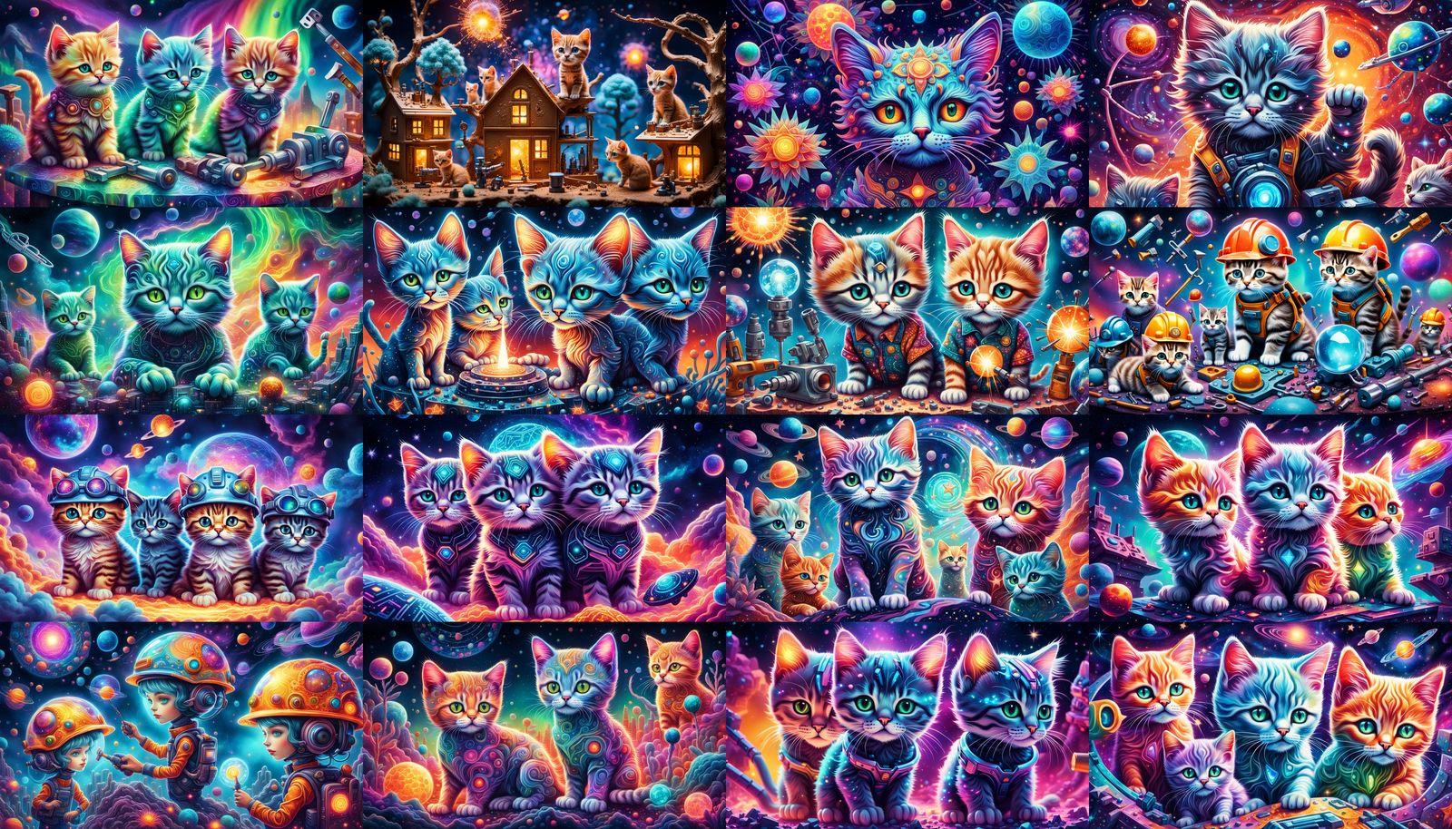 Subatomic Kittens Constructing a Micro World