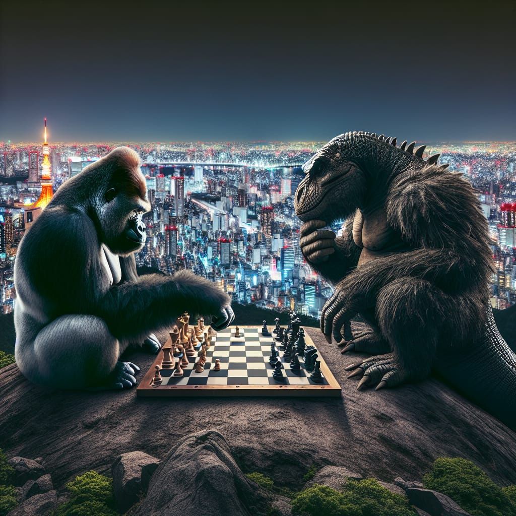 King Kong and Godzilla Not Destroying Tokyo