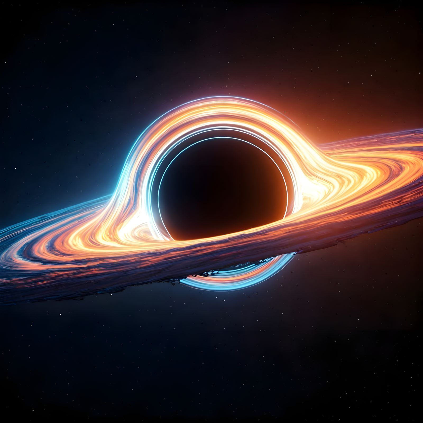 Cosmic Vortex in Vibrant Hues