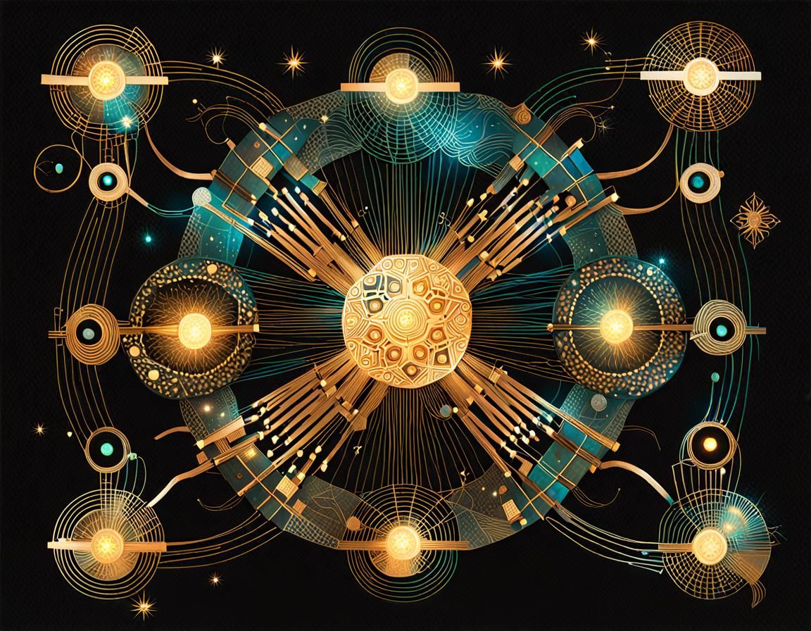 Circuitry Aesthetic Inspired by Balbusso and Bachelier