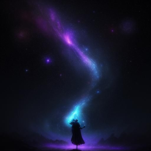 Celestial Being Plays Music in Distant Galaxy