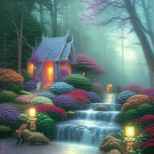 Ethereal Fantasy: Two Handsome Thai Men