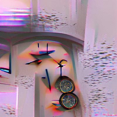 Image of Clocks Generated by AI