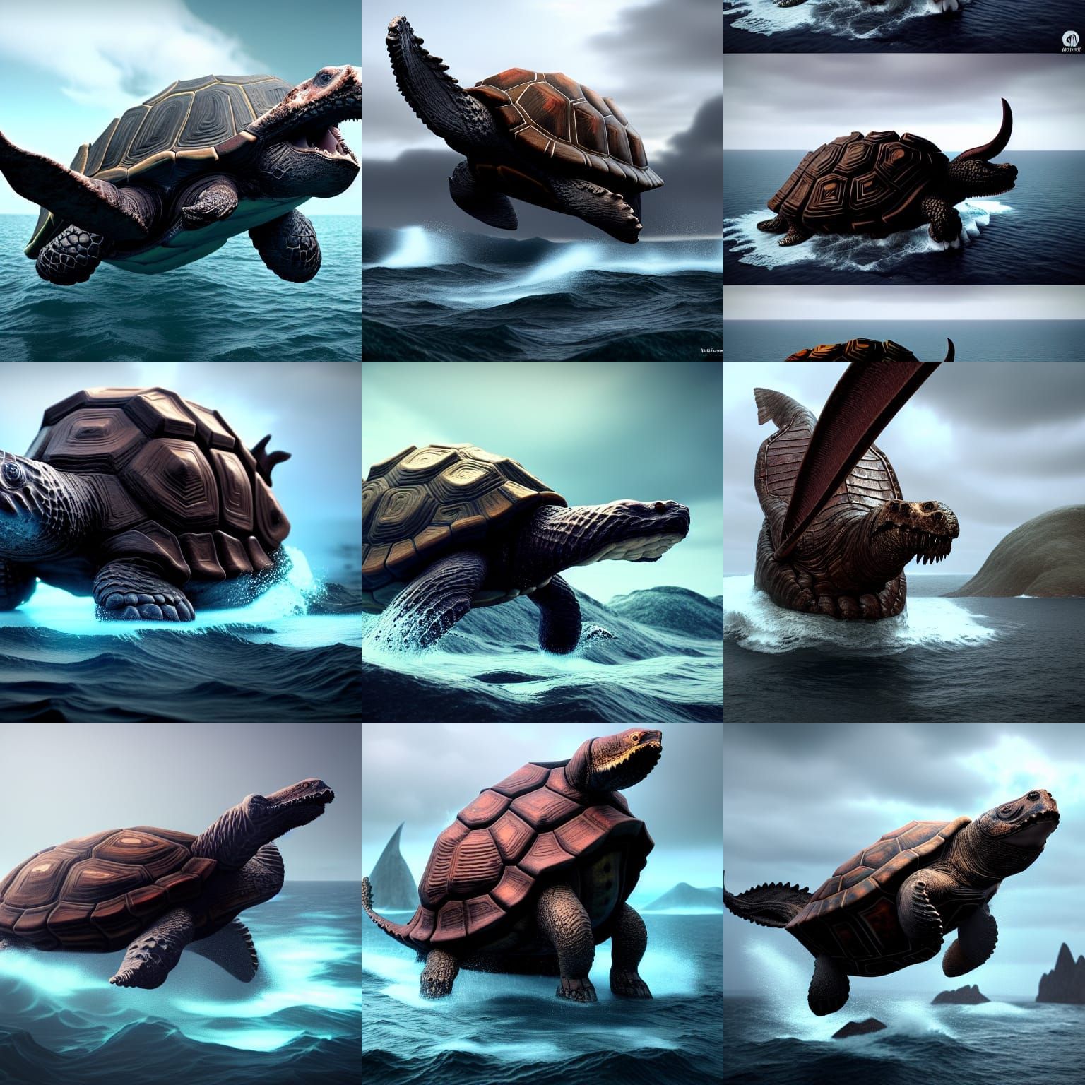 Island-Sized Devilwhale from Norse Myth