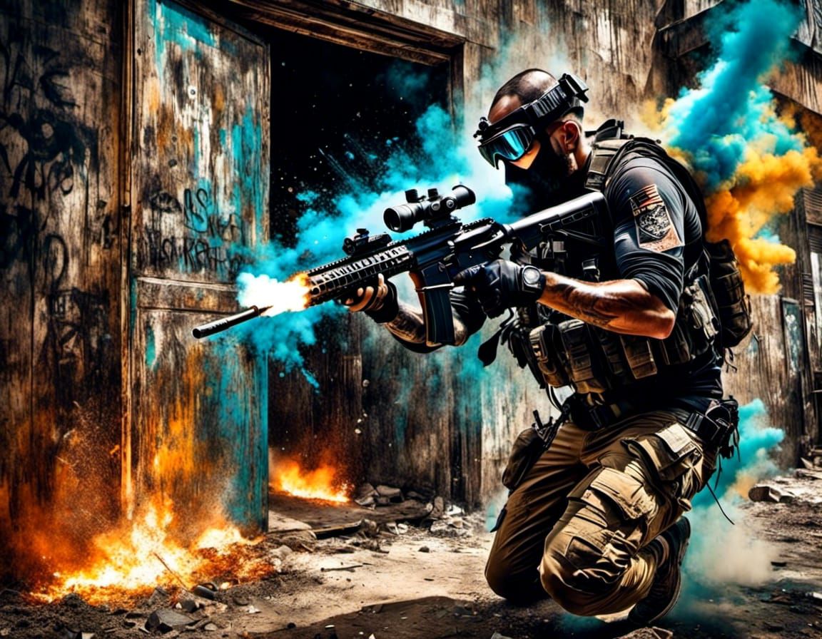 Dark Watcher Powerslide: Action in Trashpunk Style