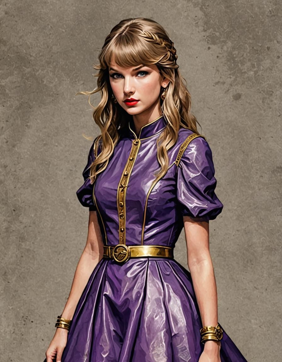 Taylor Swift as done by Donatello