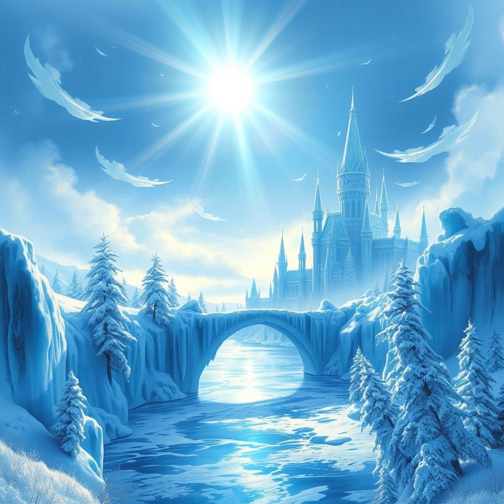 Winter Kingdom in Ethereal Splendor