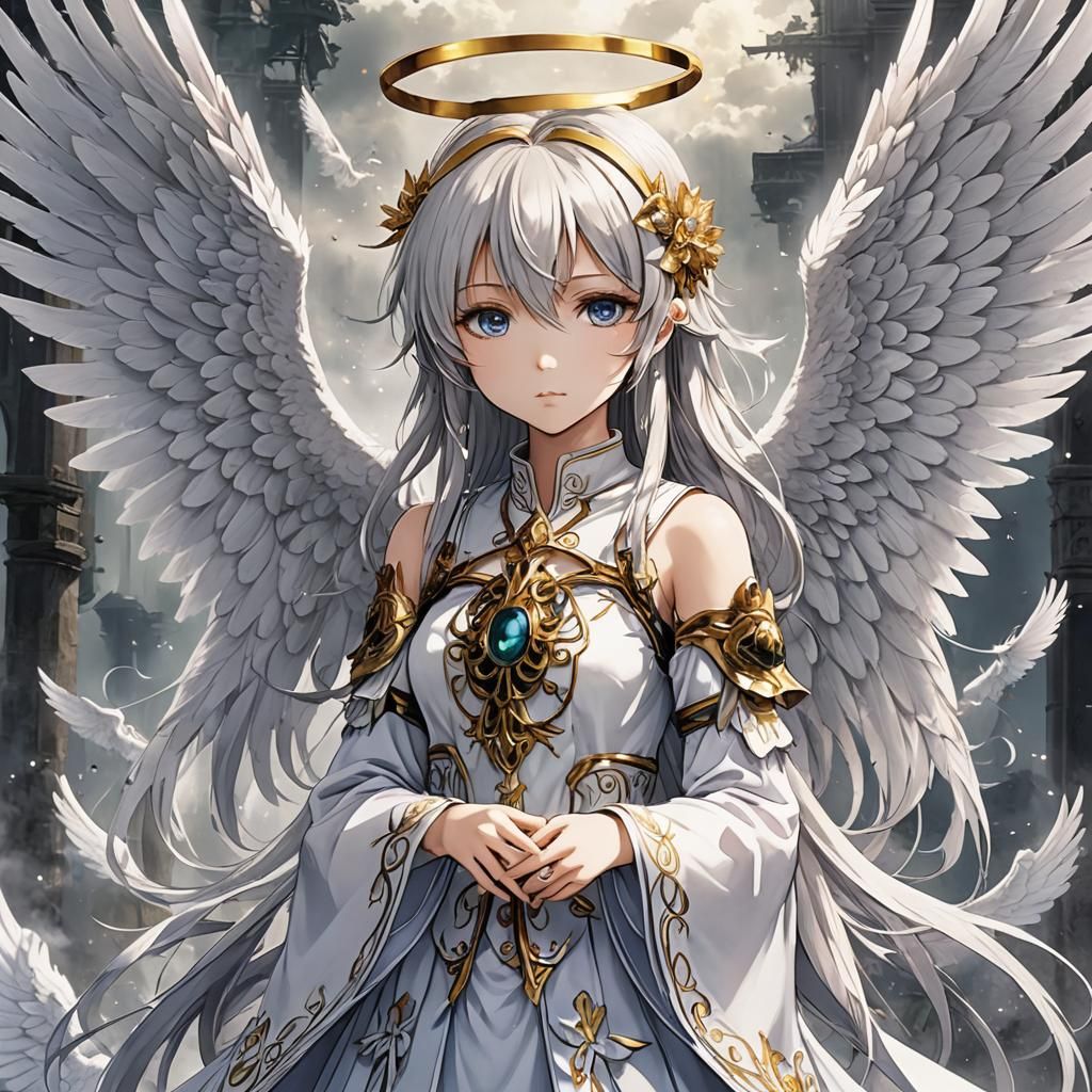 Anime Angel of Lost Souls in Sweet Style