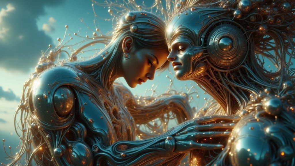 Dreaming Machine Concept Art with Dynamic Lighting