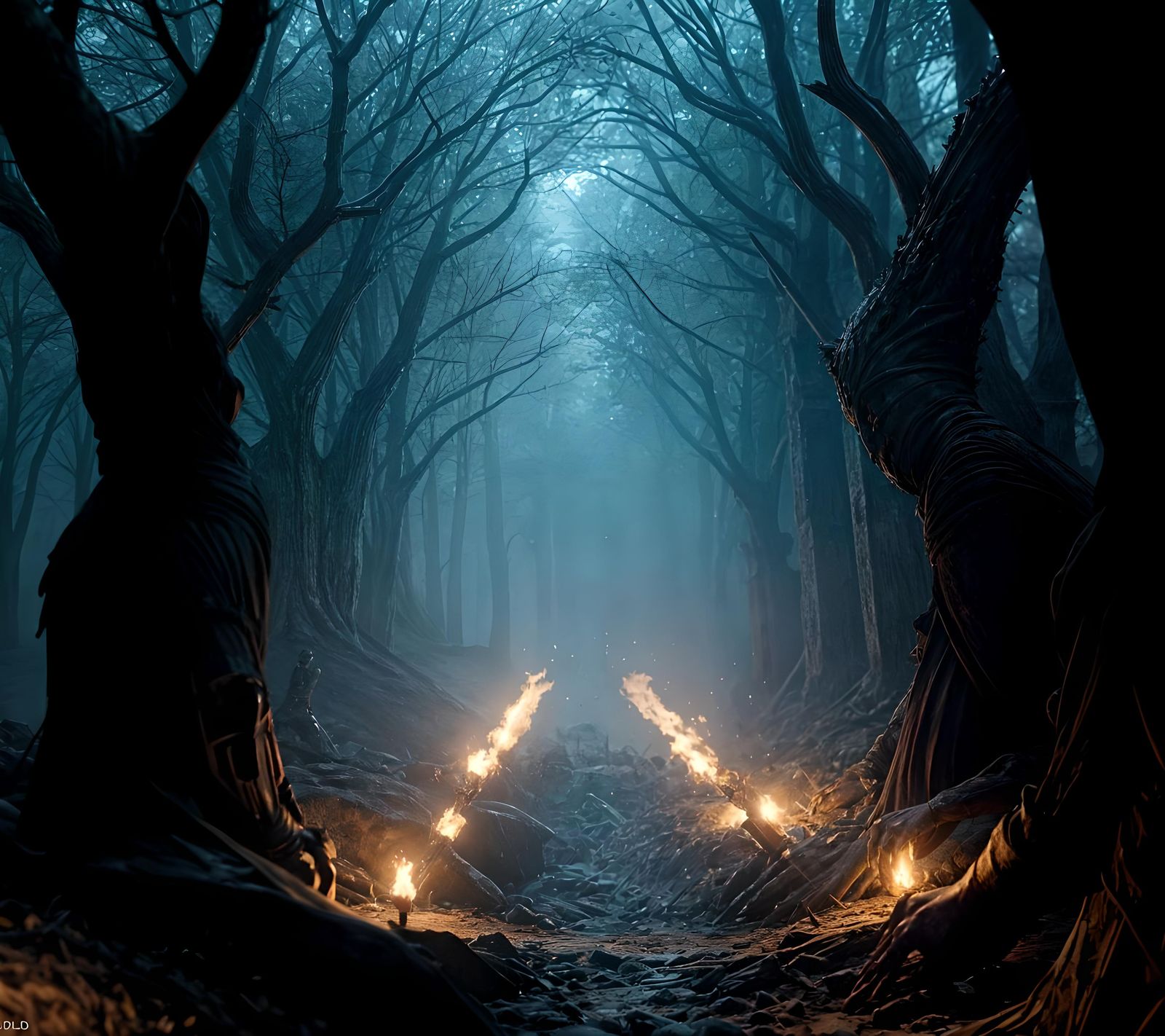 Epic 3D Videogame Scene in 8K Resolution