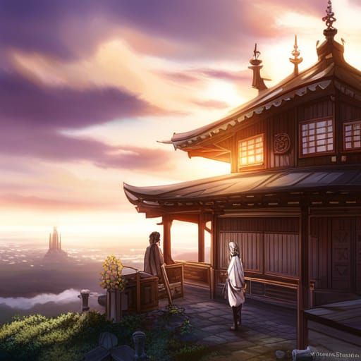 Giyu from Demon Slayer Anime Key Visual