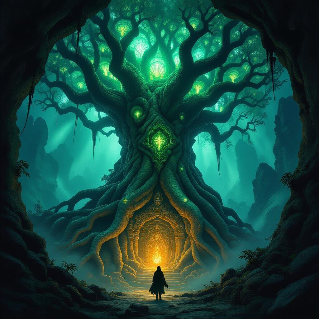 Ancient Tree Fortress: Nature Villain's Lair