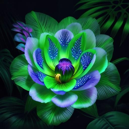 glowing