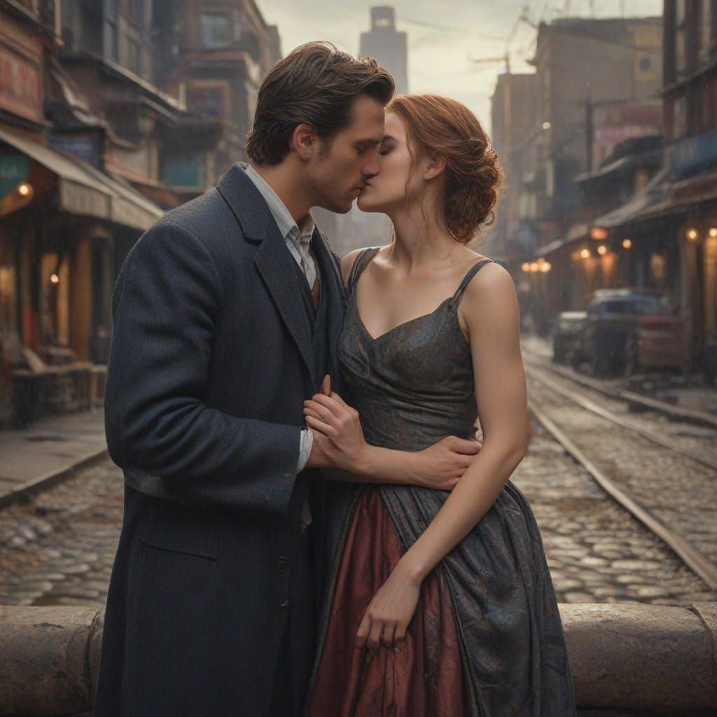 Sensual Moment in Enchanted Realism