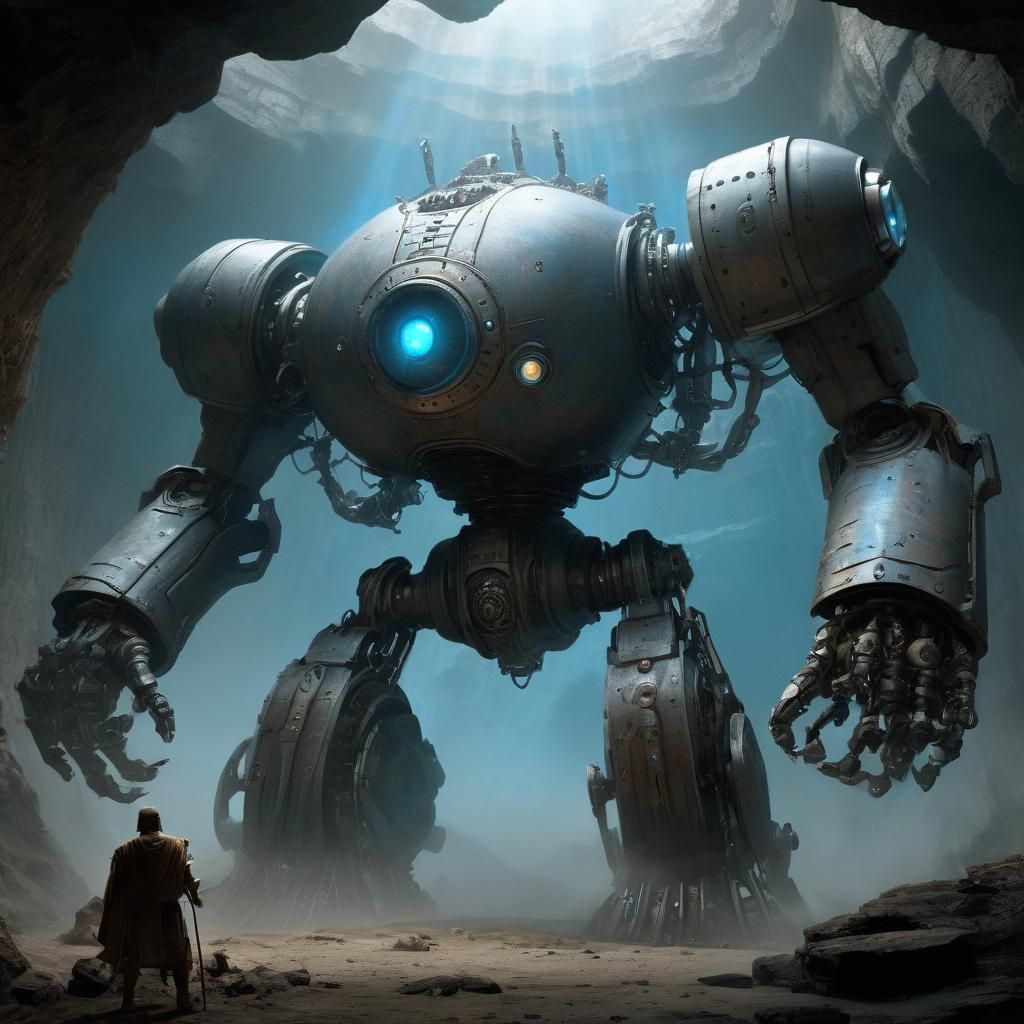 Cyclops Polyphemus versus Odysseus