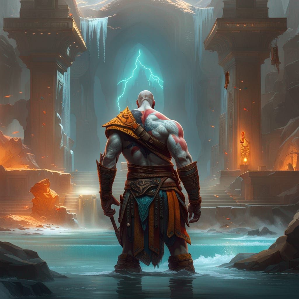 God of War Concept Art in Unreal Engine