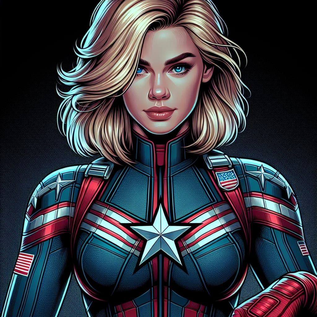 Female Captain America