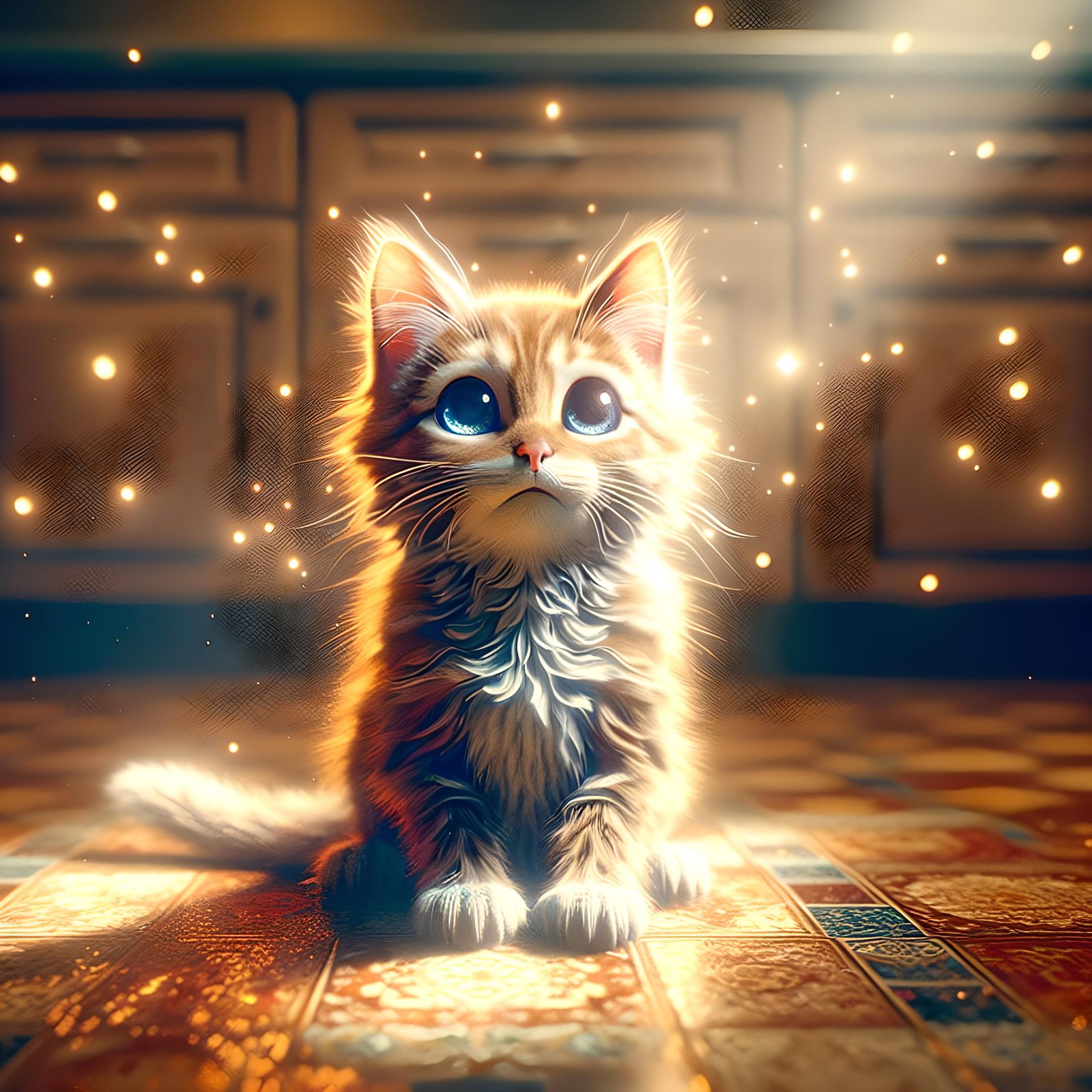 Tiddles is VERY sorry about the side of the chair, the half ...