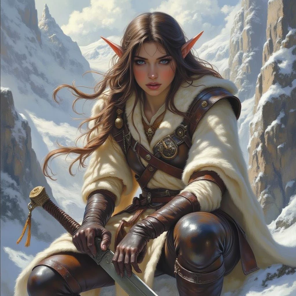 Nythra Shadowstep: “I move unseen, the shadow beside the blade.”