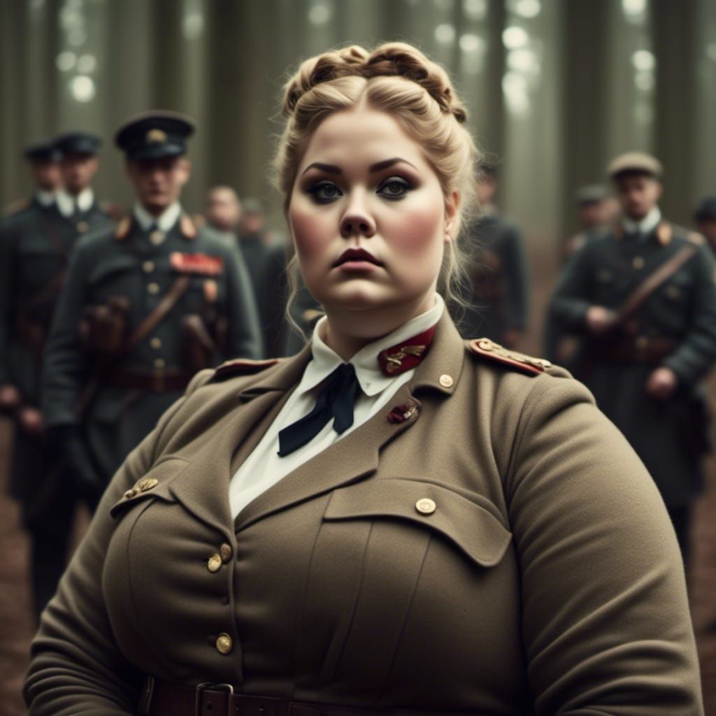 WWII German Guard with Hyperrealistic Detail