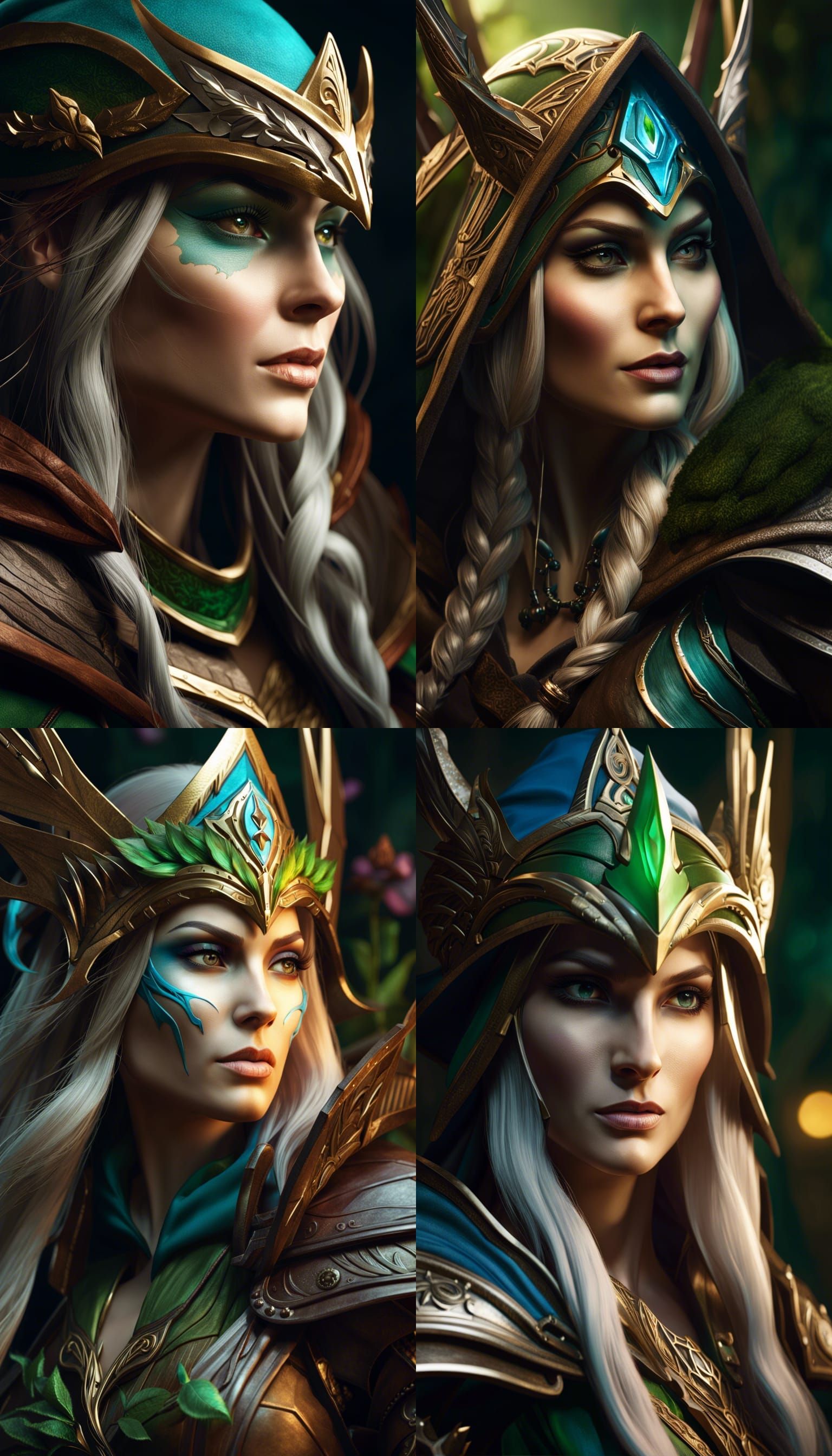 High elf ranger females