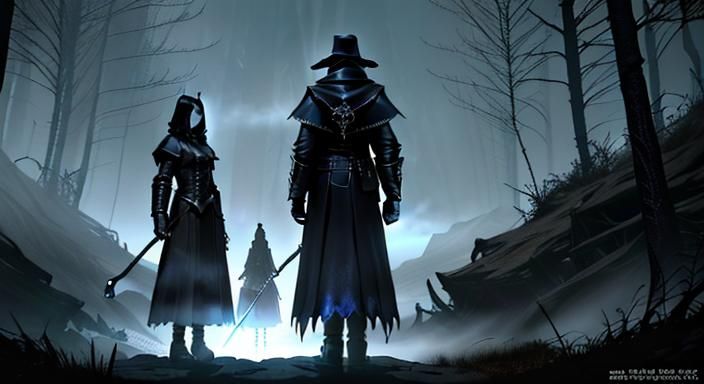 Epic Dark Fantasy Masterpiece in 3D Shading