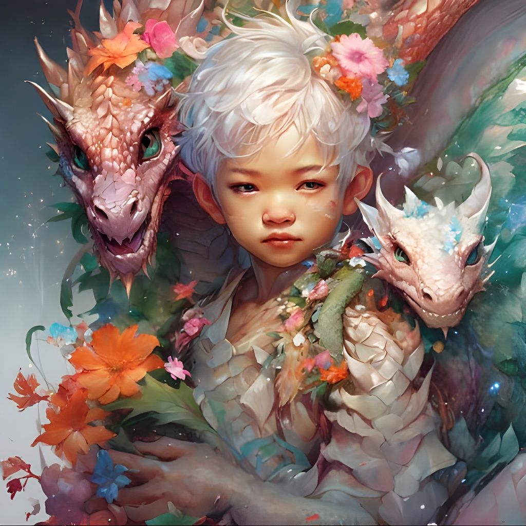 AI Image of a Young Handler