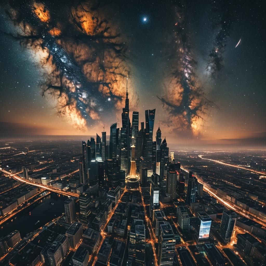 Moscow Floating in Space: A Cinematic Vision
