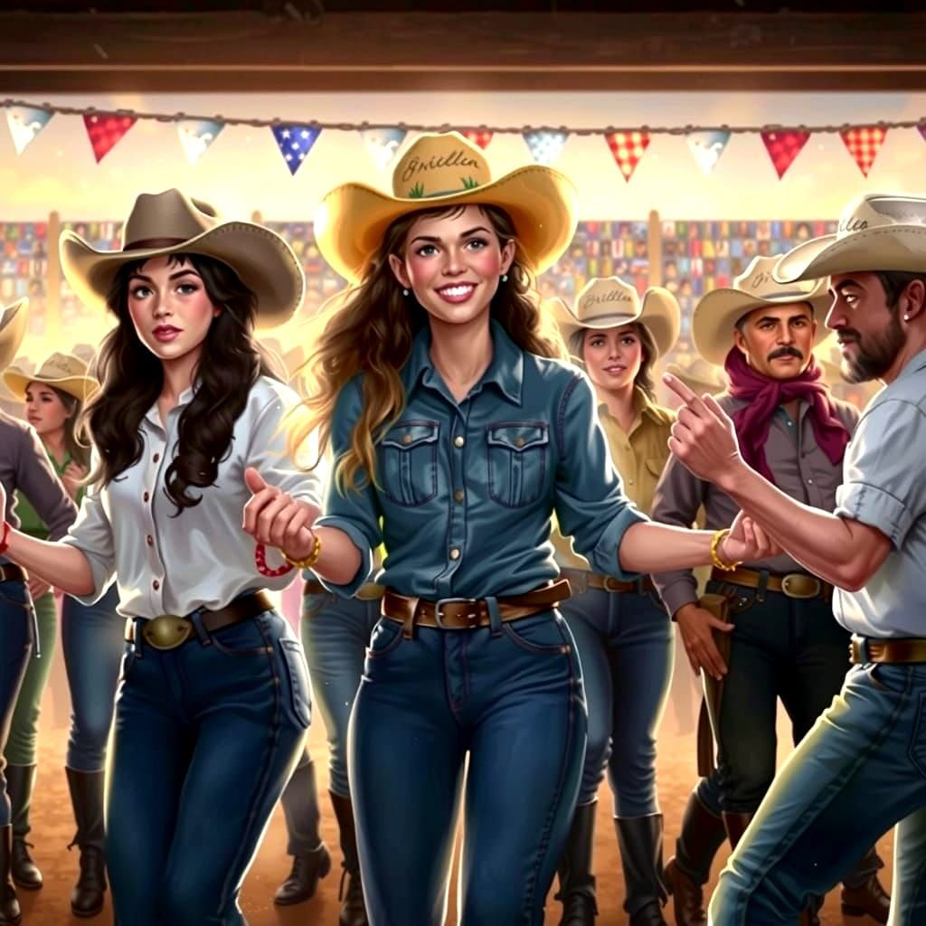 Waving American Flag