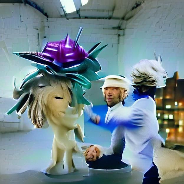 Jamiroquai Headbutted by Trump: Studio Pottery Style
