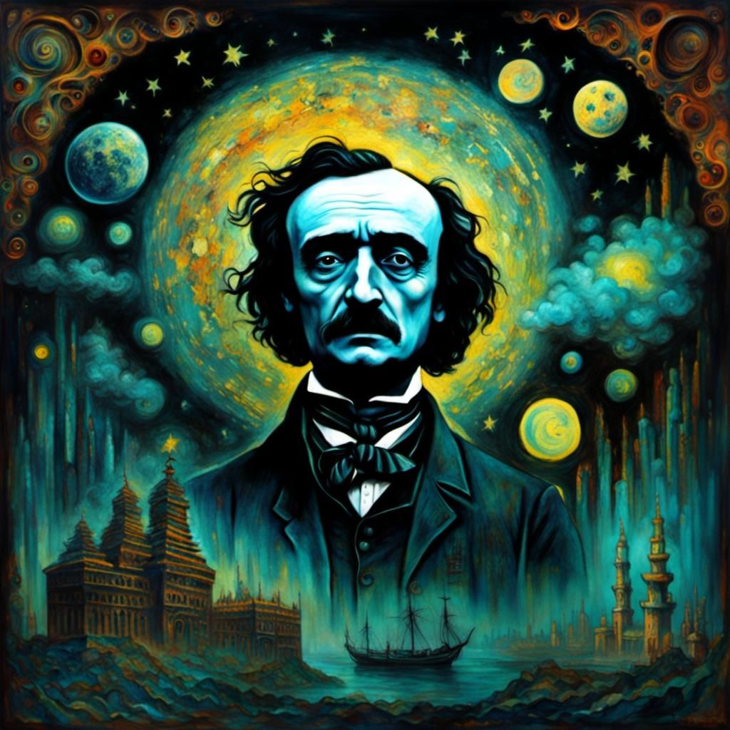 Surreal Portrait Inspired by Masters of Art