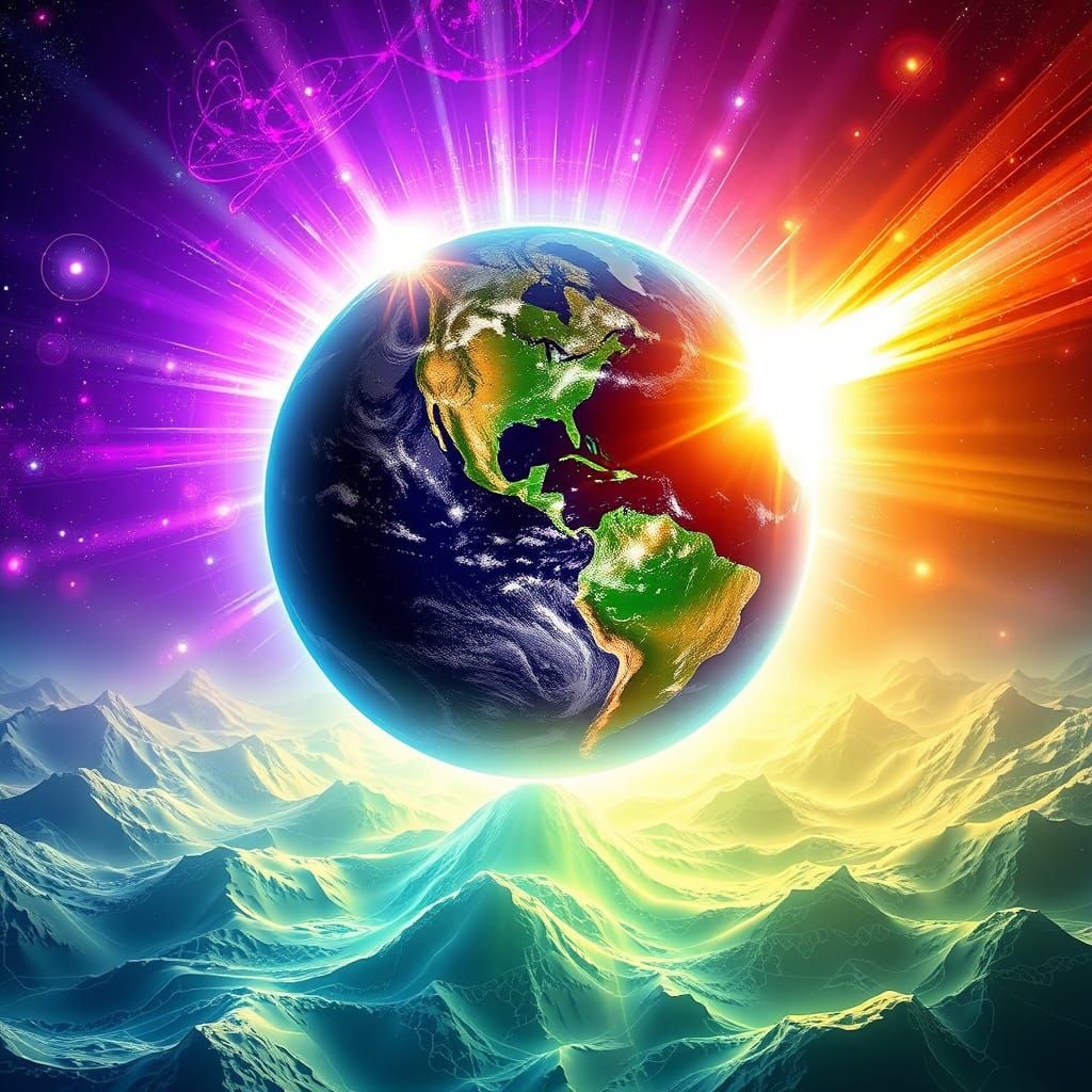 Earth's Evolution into Higher Dimensions