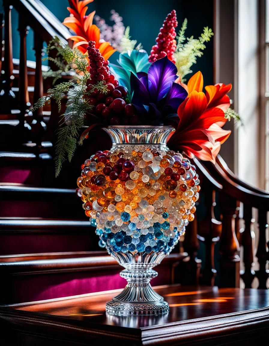 Glass Flower Vase