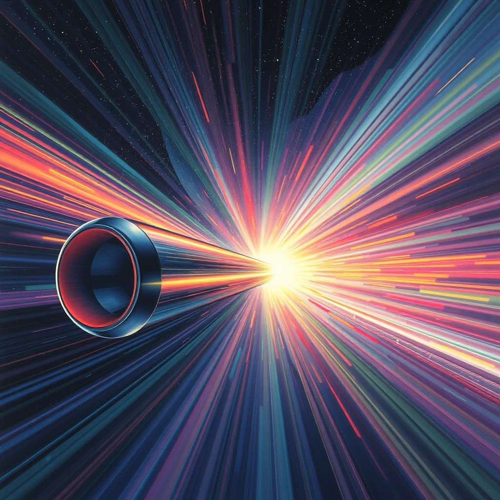 Ethereal StarShip Conquest of Interstellar Vortex