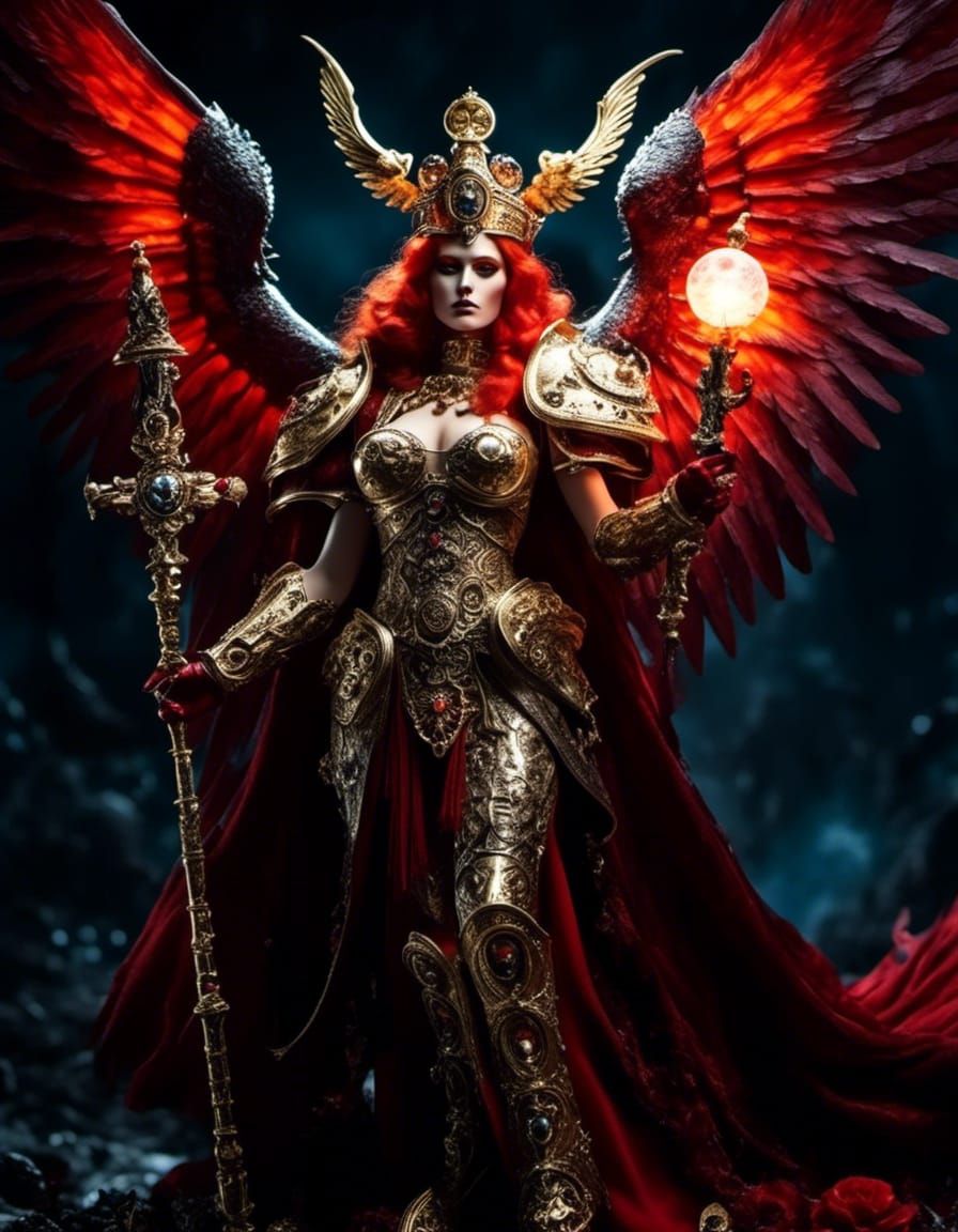 Warhammer 40K Sanguinary Priestess Concept Art