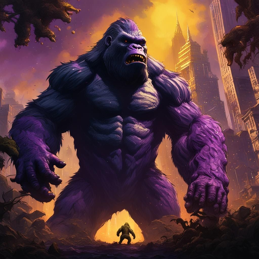 Godzilla vs King Kong: Dark Fantasy Masterpiece