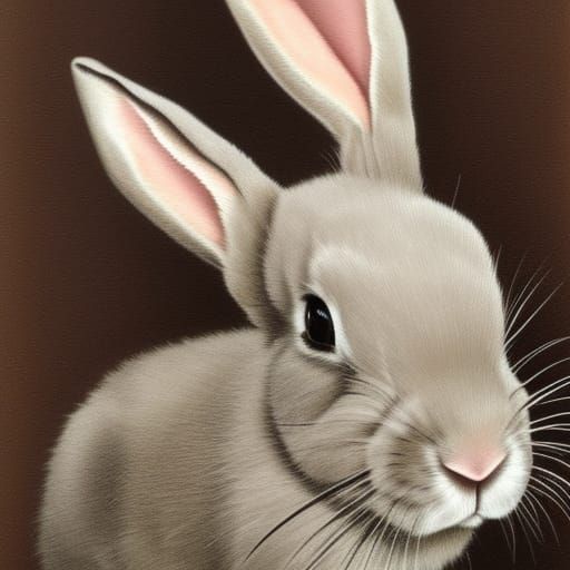 AI Generated Image of a Bunny