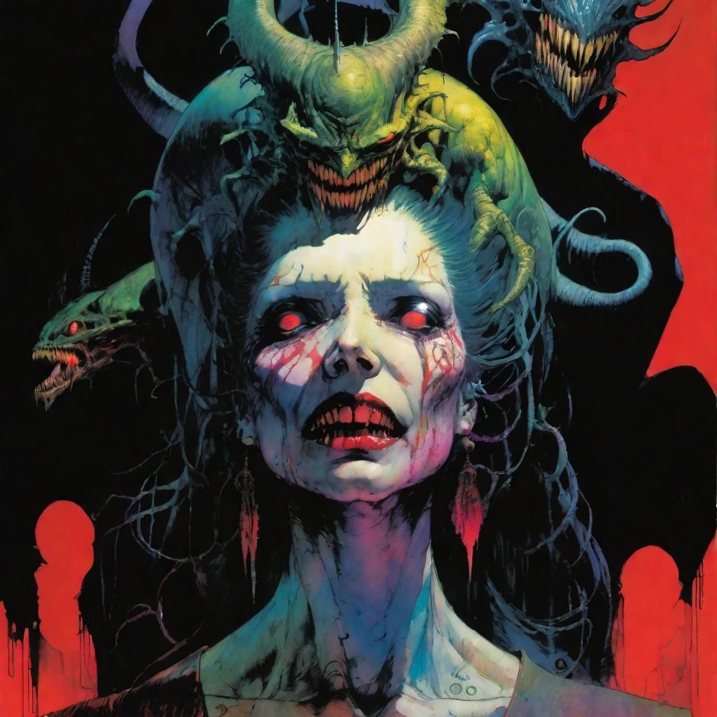 Epic Mother of Horrors Illustration