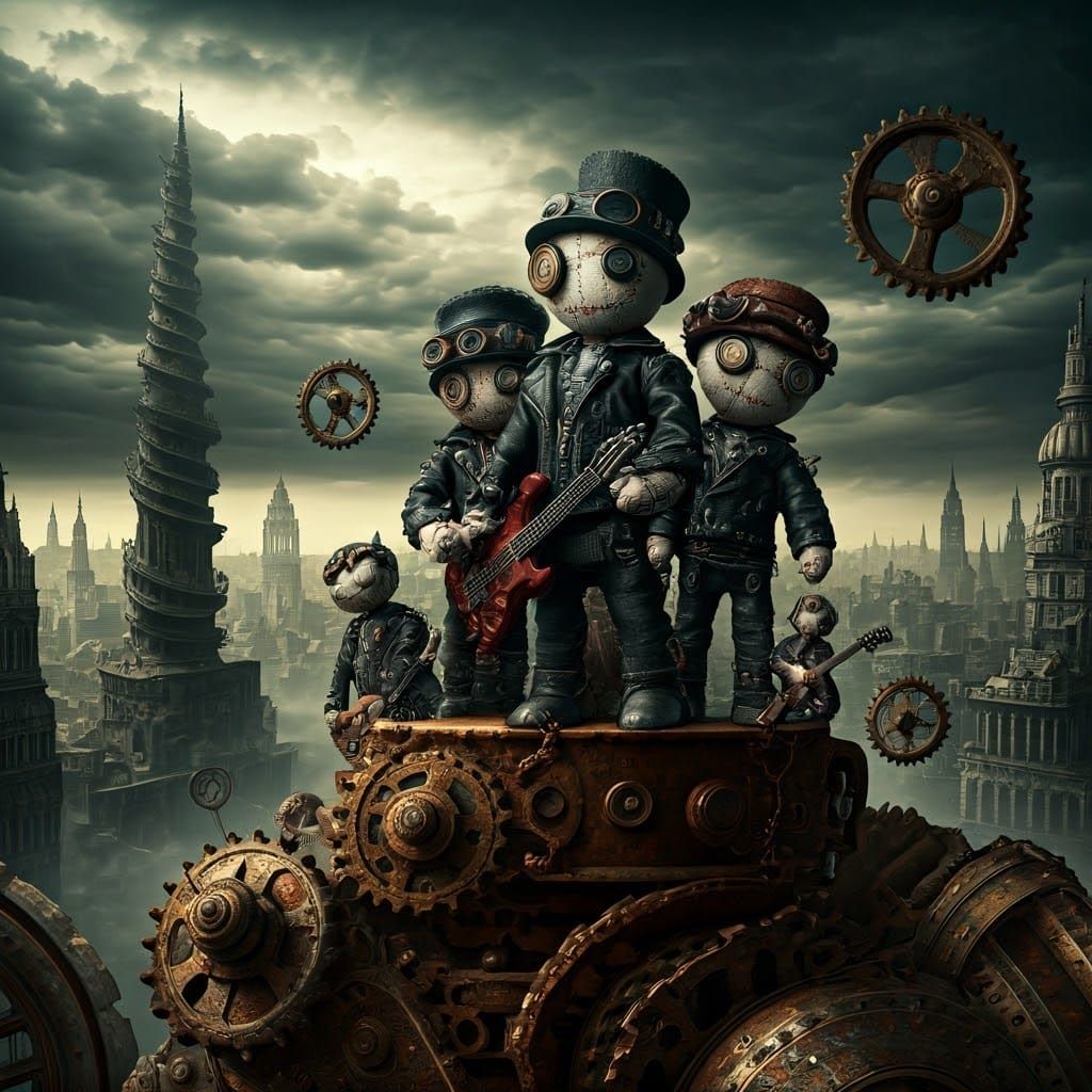 “Urban Tribulations of Rag Dolls”