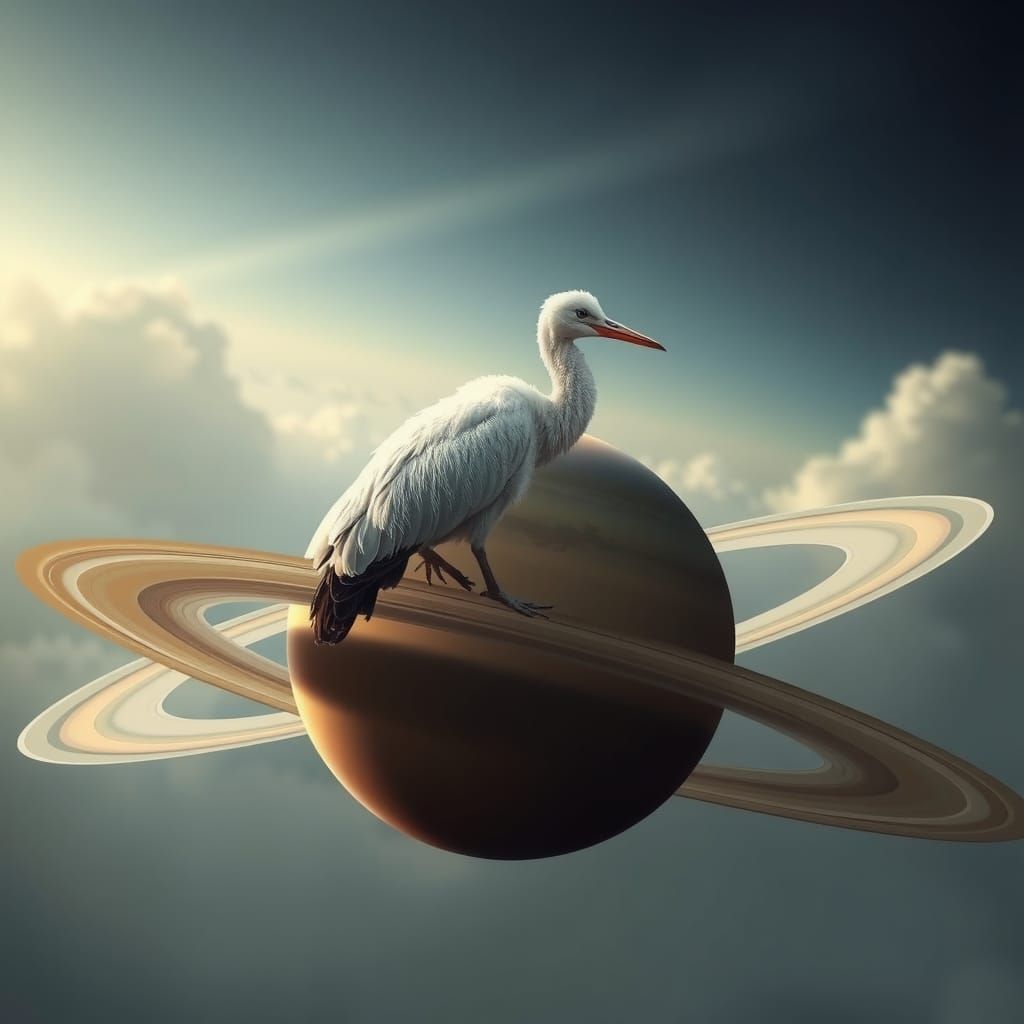 A Bizarre Tap-Dancing Frog on Saturn