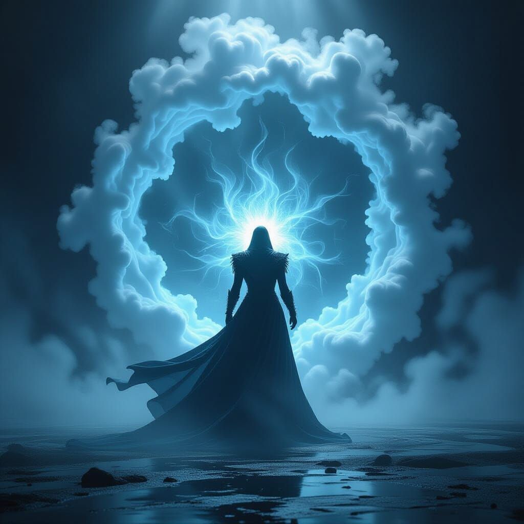 Ethereal Veil Dissolves Revealing Incandescent Power