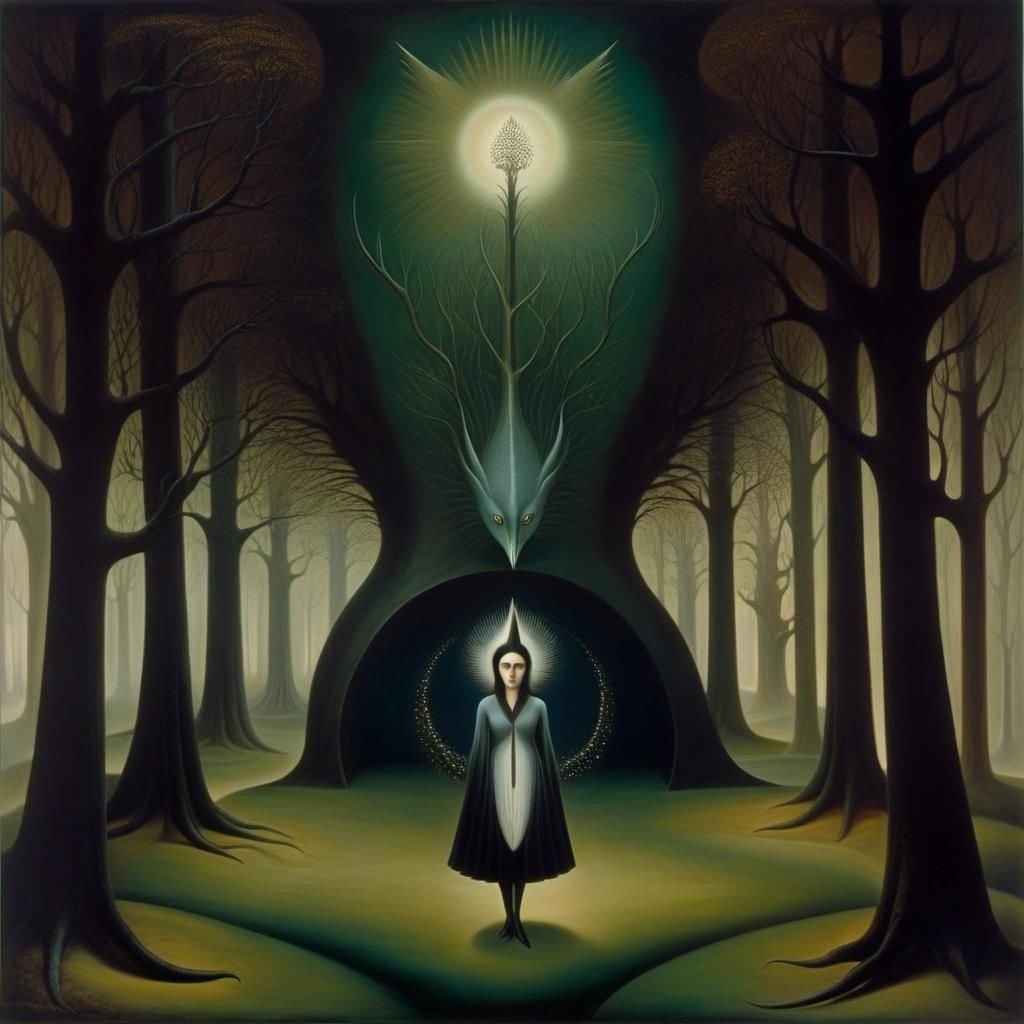 Surreal Metamorphosis: Woman as Elemental Creation